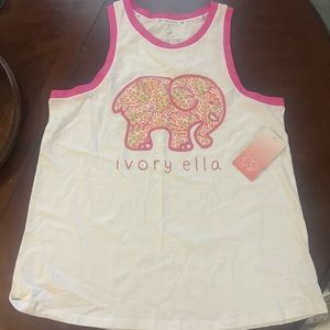 NWT ivory Ella tank top